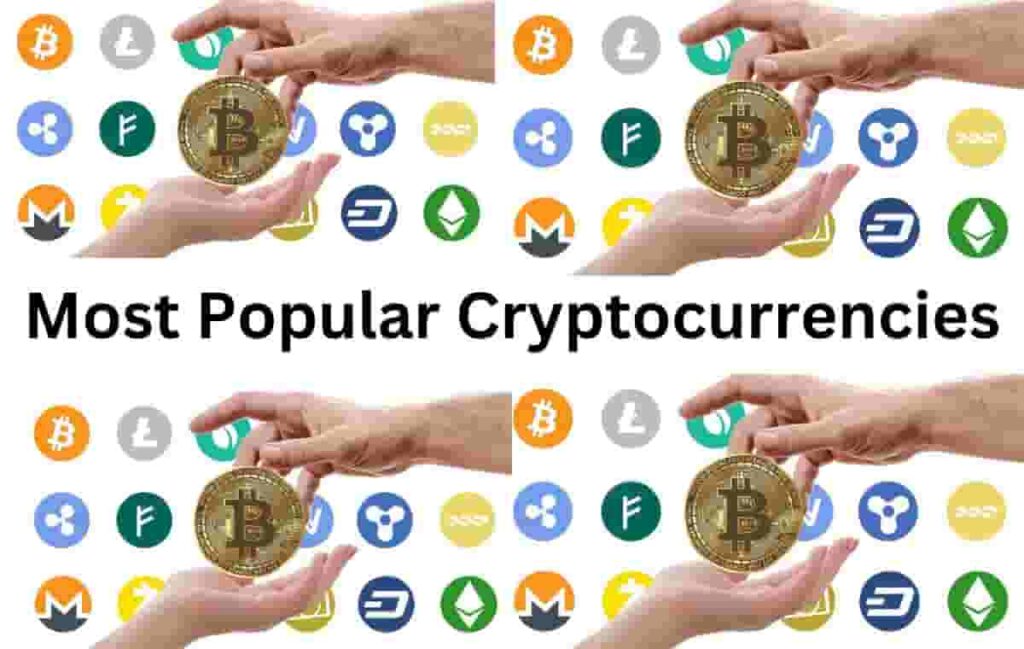 Most Popular Cryptocurrencies